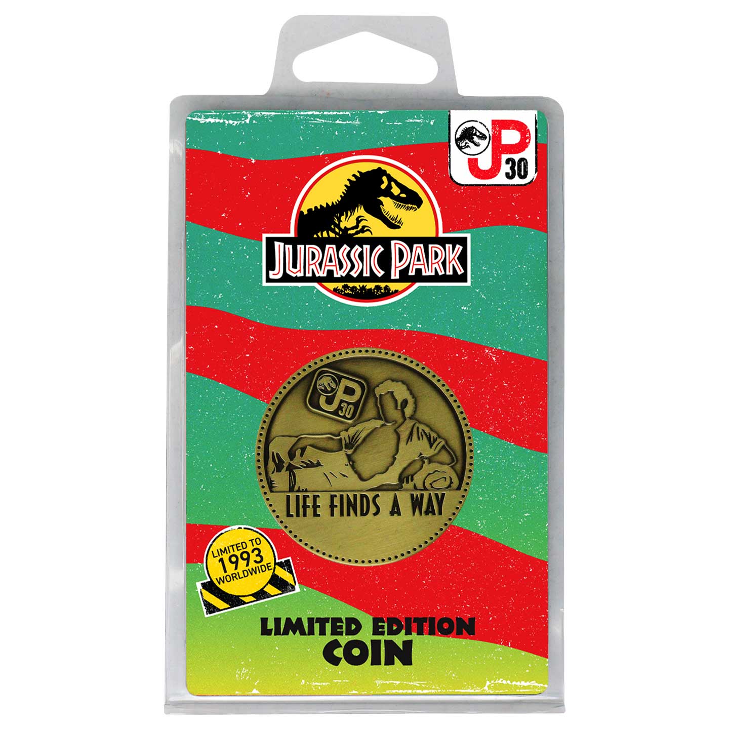 Jurassic Park Limited Edition 30th Anniversary Collectible Coin Fanattik 