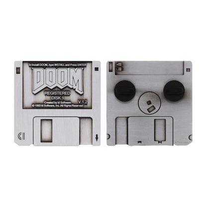 DOOM Floppy Disk Limited Edition Pin Badge