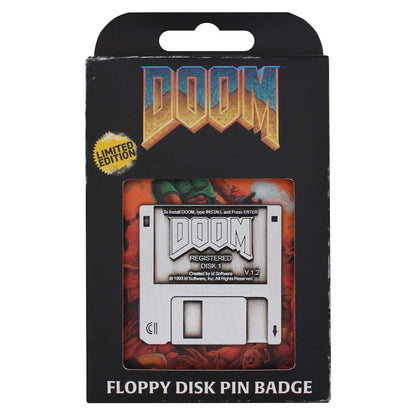 DDOM Floppy Disk Limited Edition Pin Badge