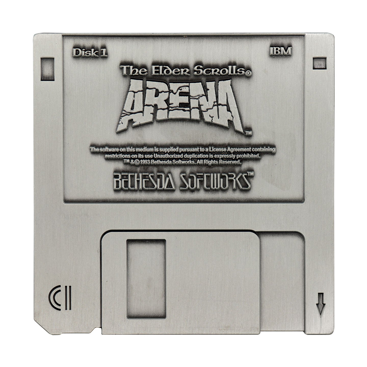 The Elder Scrolls Arena Floppy Disk Replica