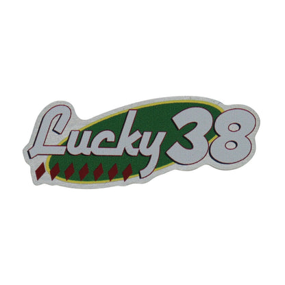 Fallout New Vegas Lucky 38 Metal Casino Set Lucky 38 Badge