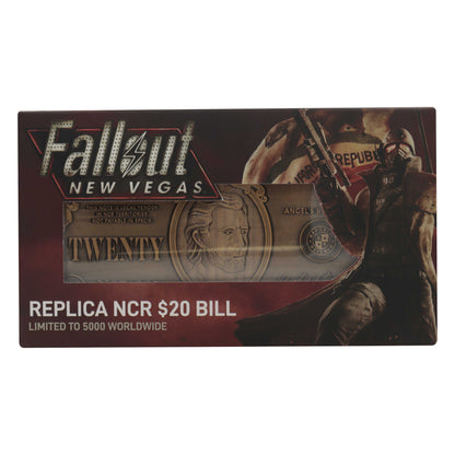 Fallout New Vegas Replica NCR $20 Bill 