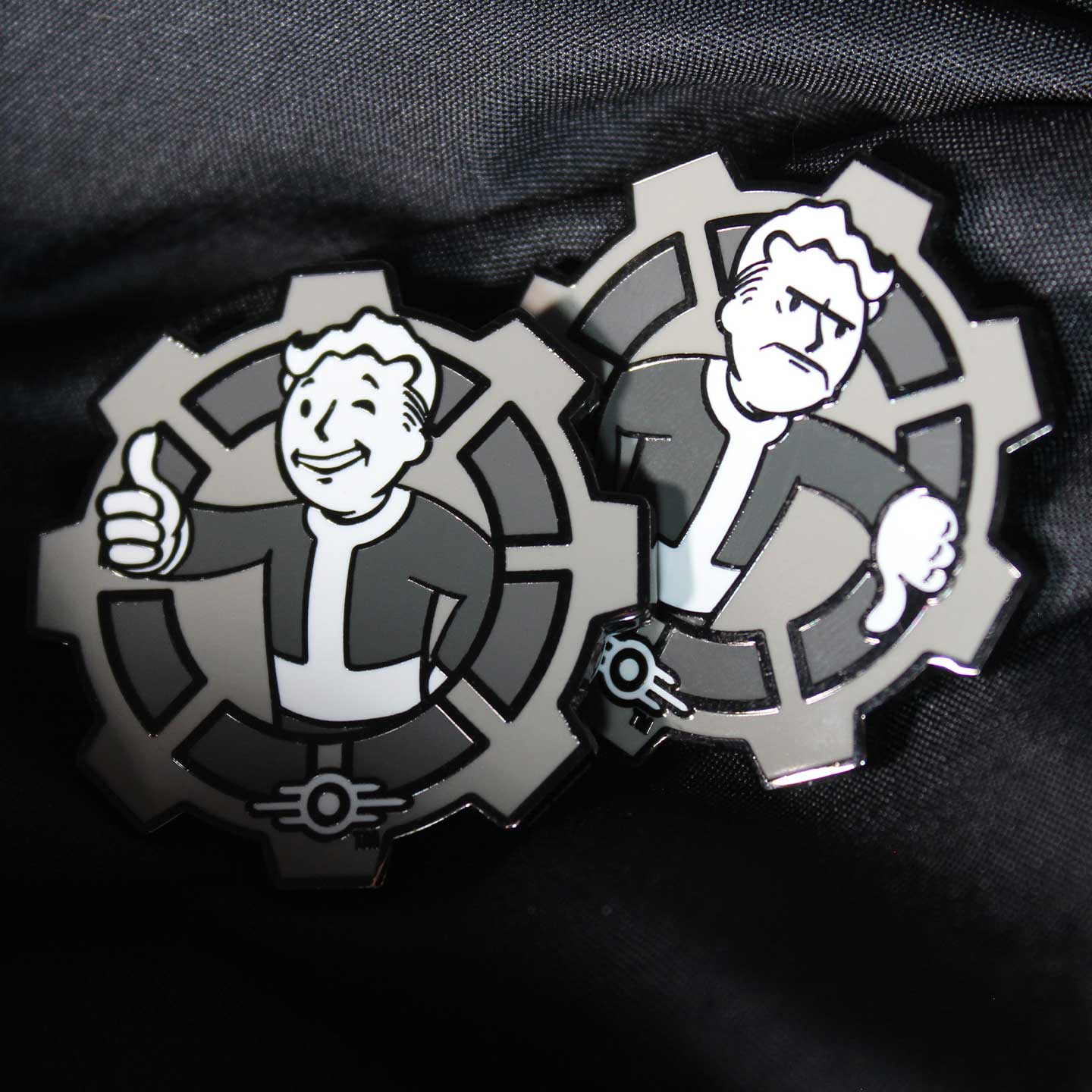 Fallout Black & White Collectible Decision Coin 