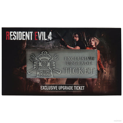 Resident Evil 4 Metal Exclusive Upgrade Ticket