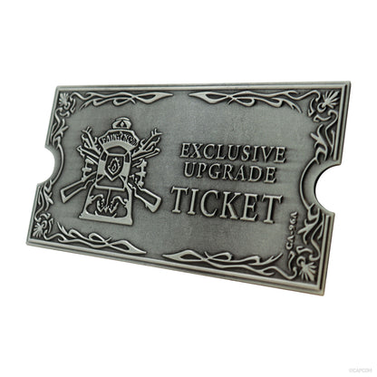 Resident Evil 4 Metal Exclusive Upgrade Ticket