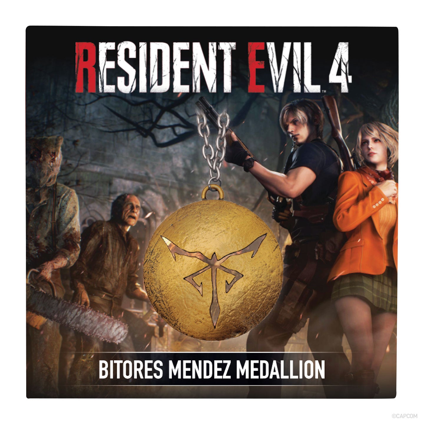 Resident Evil 4 Bitores Mendez Medallion