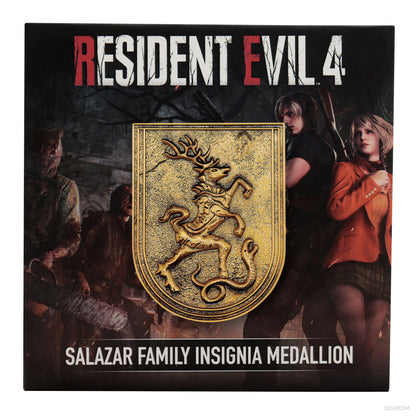 Resident Evil 4 Salazar Family Insignia Medallion