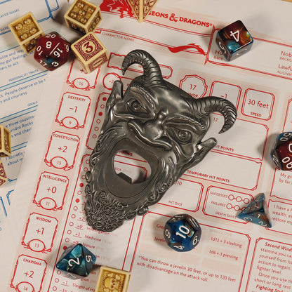 Dungeons & Dragons Tomb of Horrors magnetic Bottle opener from Fanattik