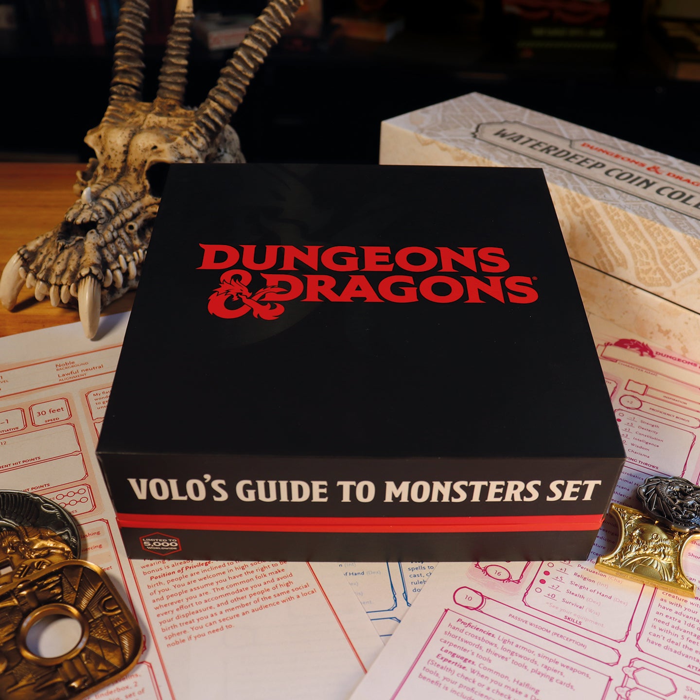 Dungeons & Dragons Volo's Guide to Monsters Medallion Set