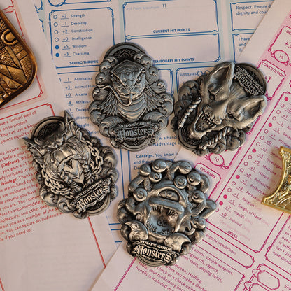 Dungeons & Dragons Volo's Guide to Monsters Medallion Set