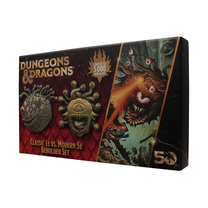 Dungeons & Dragons 50th Anniversary Beholder Twin Collectible Medallion Set