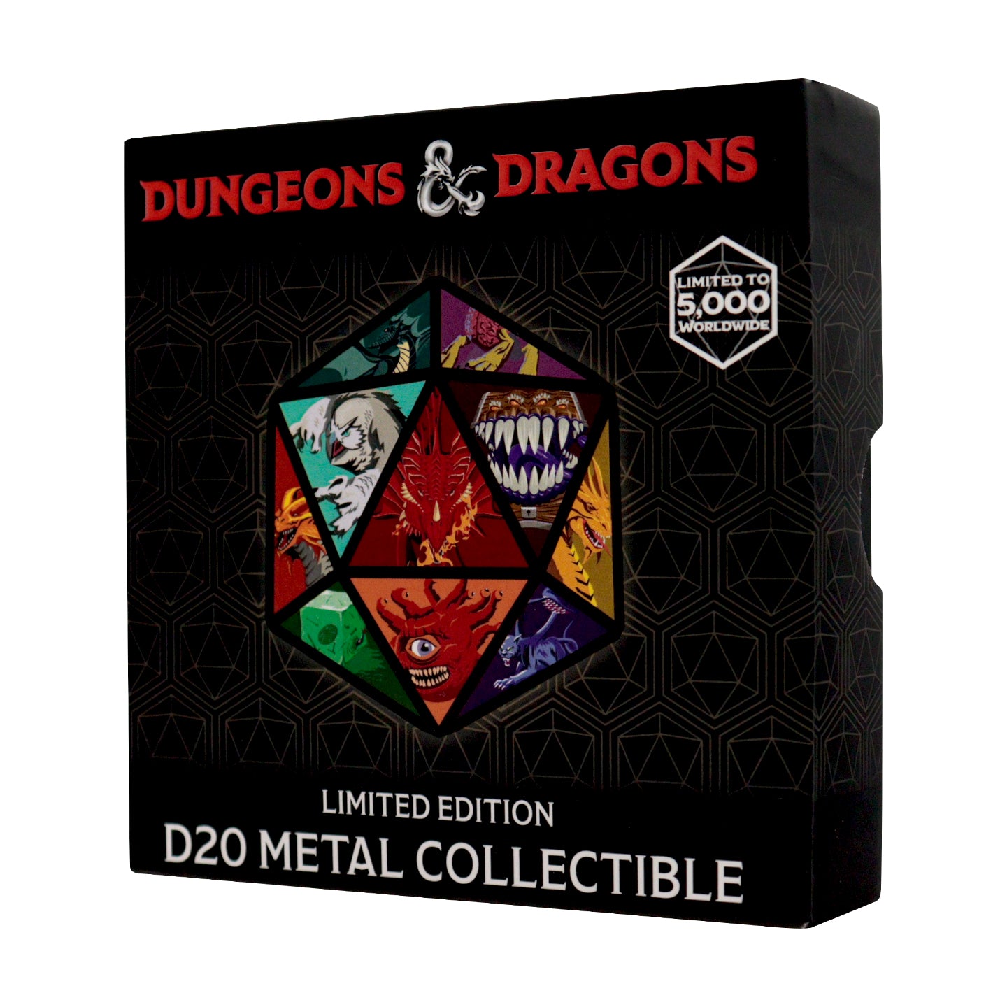 Dungeons & Dragons D20 Medallion Packaging