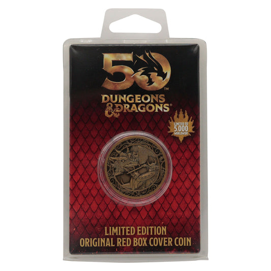 Dungeons & Dragons 50th Anniversary Antique Gold Collectible Coin