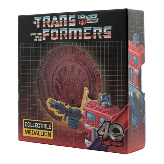 Transformers 40th Anniversary Autobot Medallion