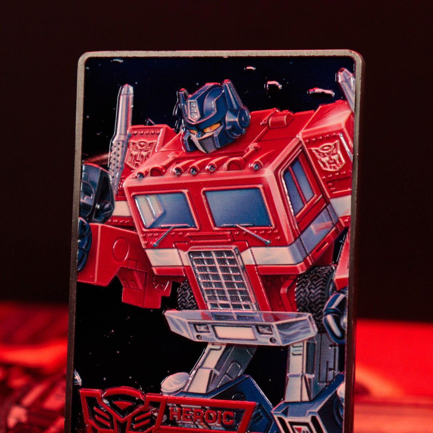 Transformers 40th Anniversary Autobots Collectible Metal Ingot