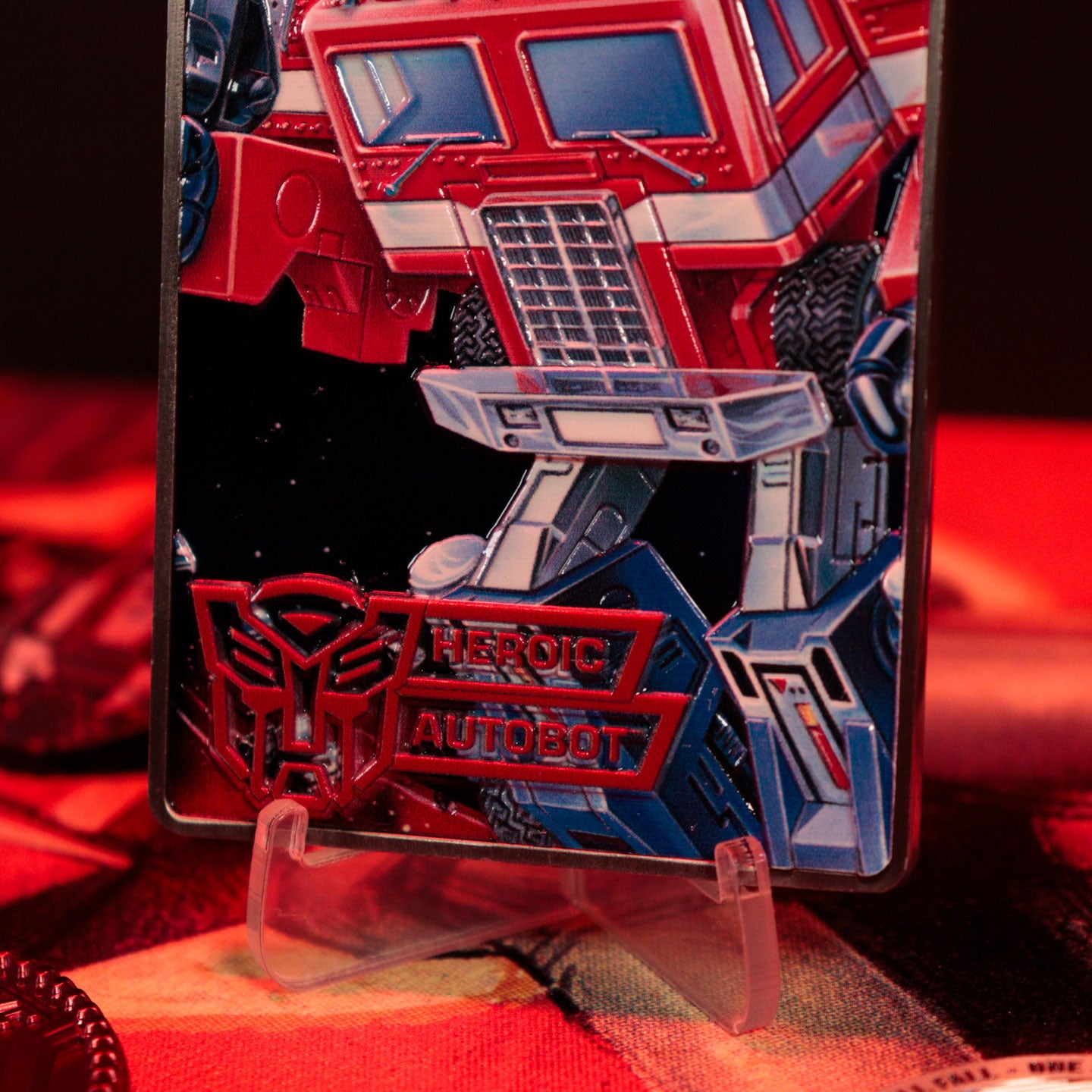 Transformers 40th Anniversary Autobots Collectible Metal Ingot