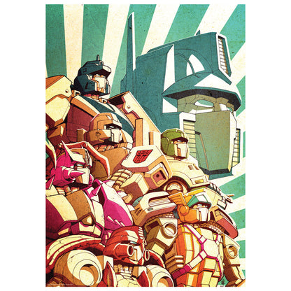 Transformers Optimus Prime A3 Art print