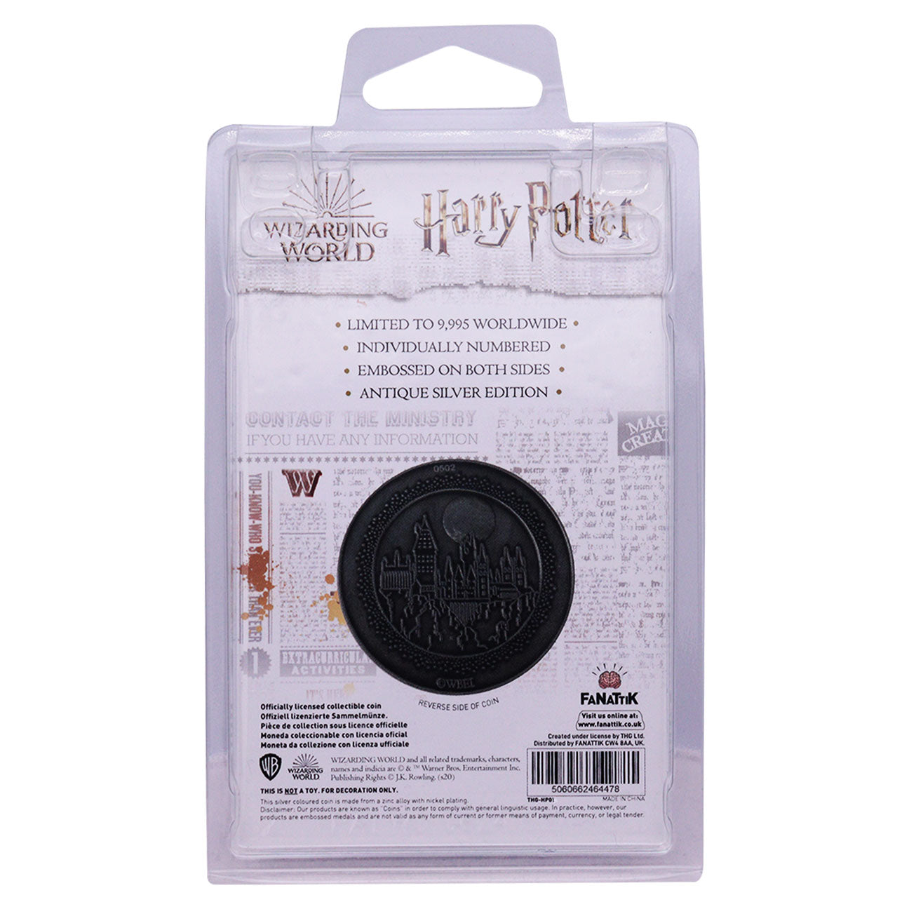 Harry Potter Limited Edition Ron Weasley Collectible Coin