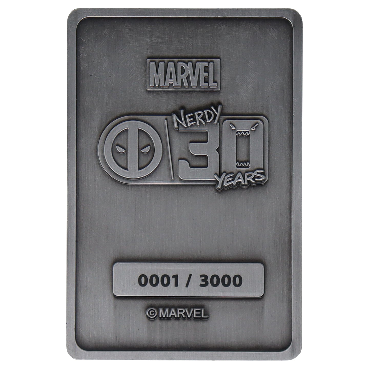 Marvel Limited Edition Deadpool 30th Anniversary Ingot