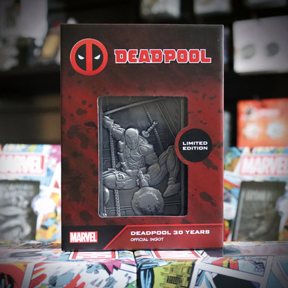 Marvel Limited Edition Deadpool 30th Anniversary Ingot