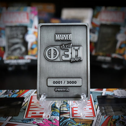 Marvel Limited Edition Deadpool 30th Anniversary Ingot