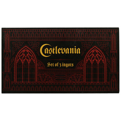 Castlevania limited edition Set of 3 ingots from Fanattik