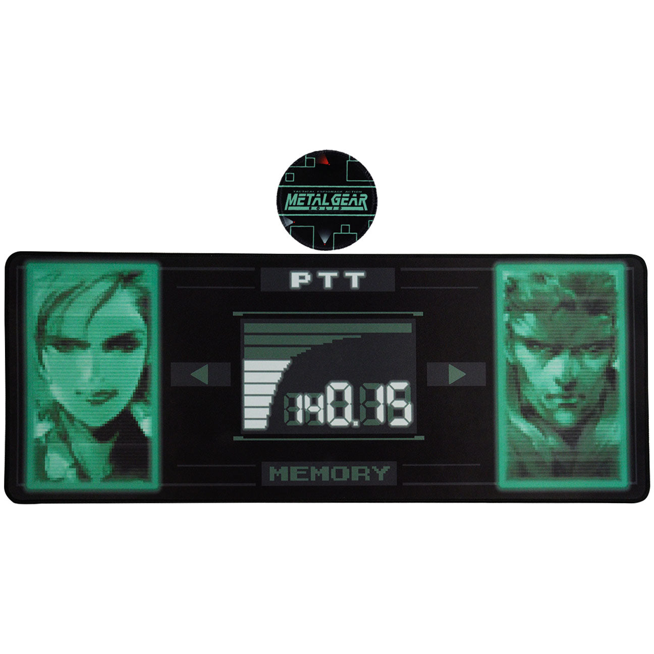 Metal Gear Solid XL Desk Pad & Coaster Set