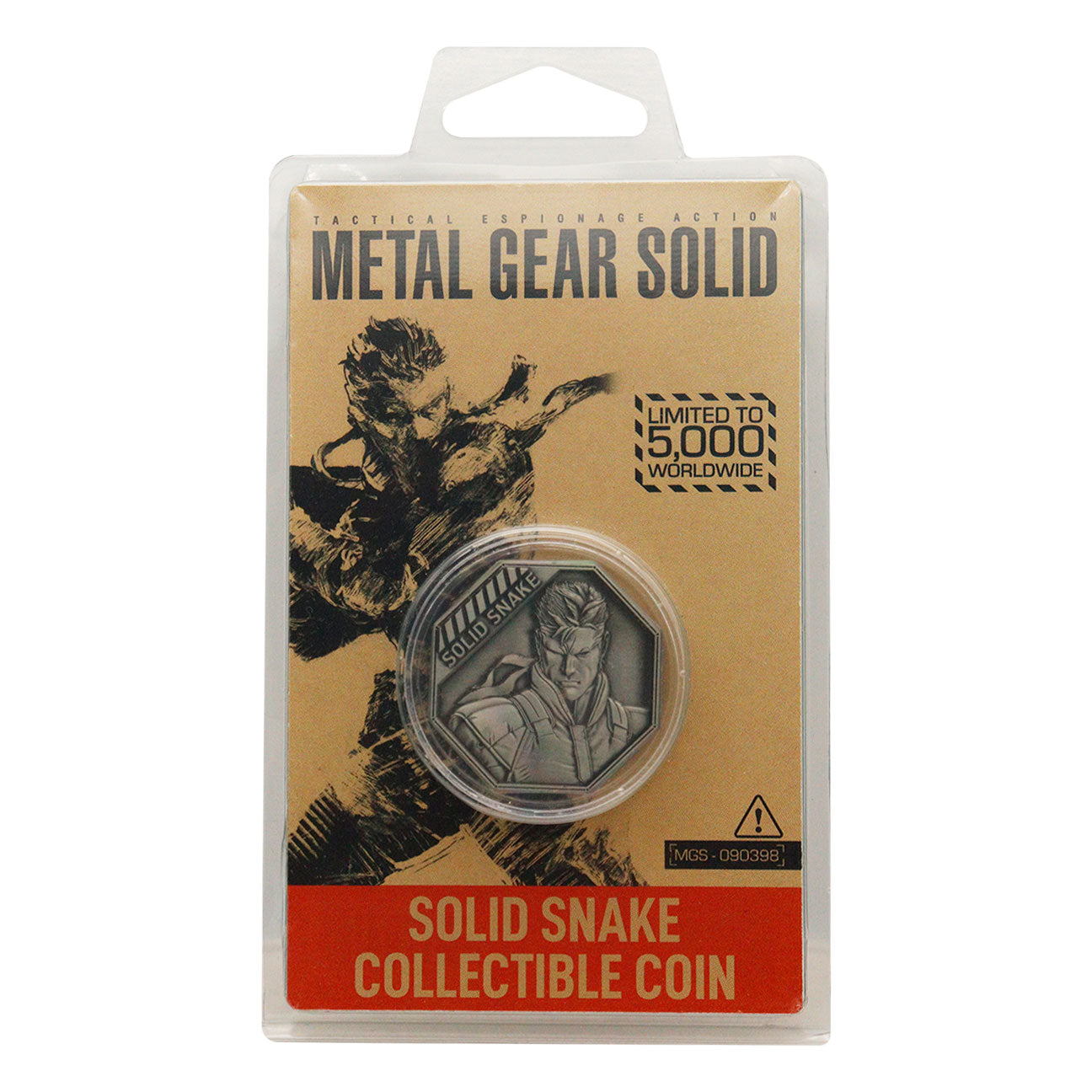 Metal Gear Solid Limited Edition 'Solid Snake' Collectible Coin