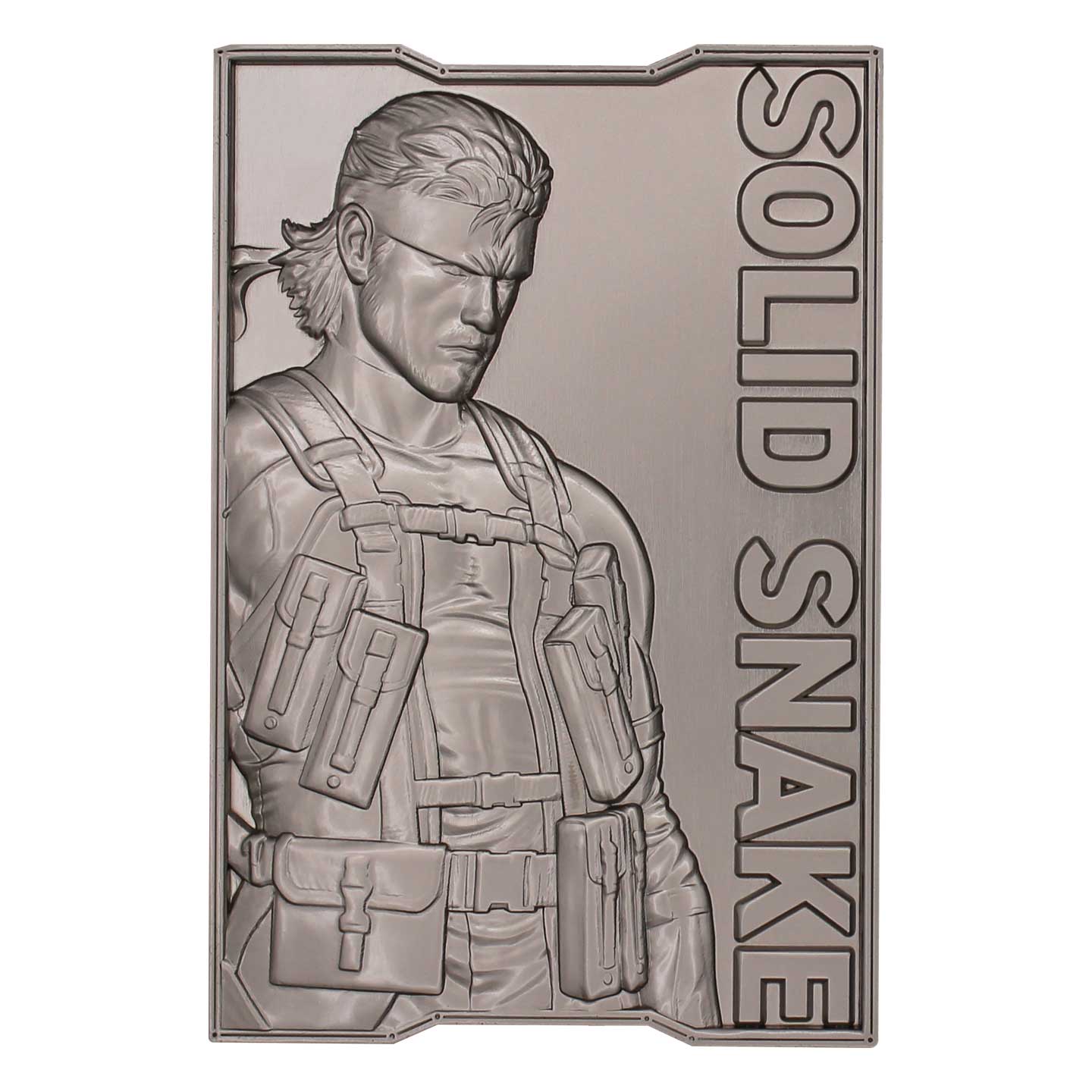 Metal Gear Solid 2 Snake Collectible Ingot