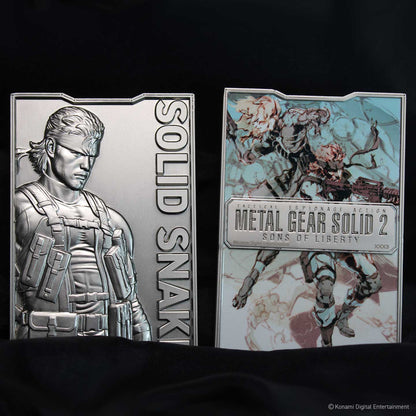 Metal Gear Solid 2 Snake Collectible Ingot