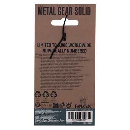 Metal Gear Solid 2 The Orange Cardboard Box Keyring