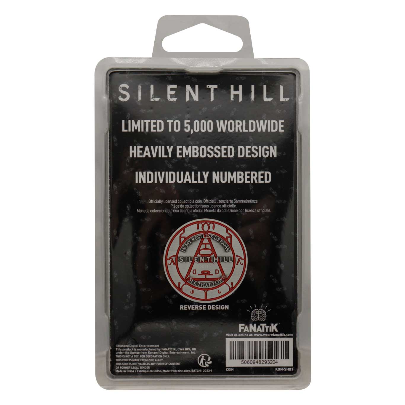 Silent Hill Collectible Pyramid Head coin from Fanattik