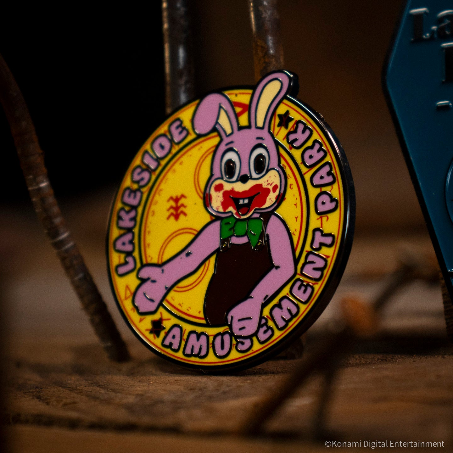 Silent Hill limited edition robbie the rabbit pin badge from Fanattik