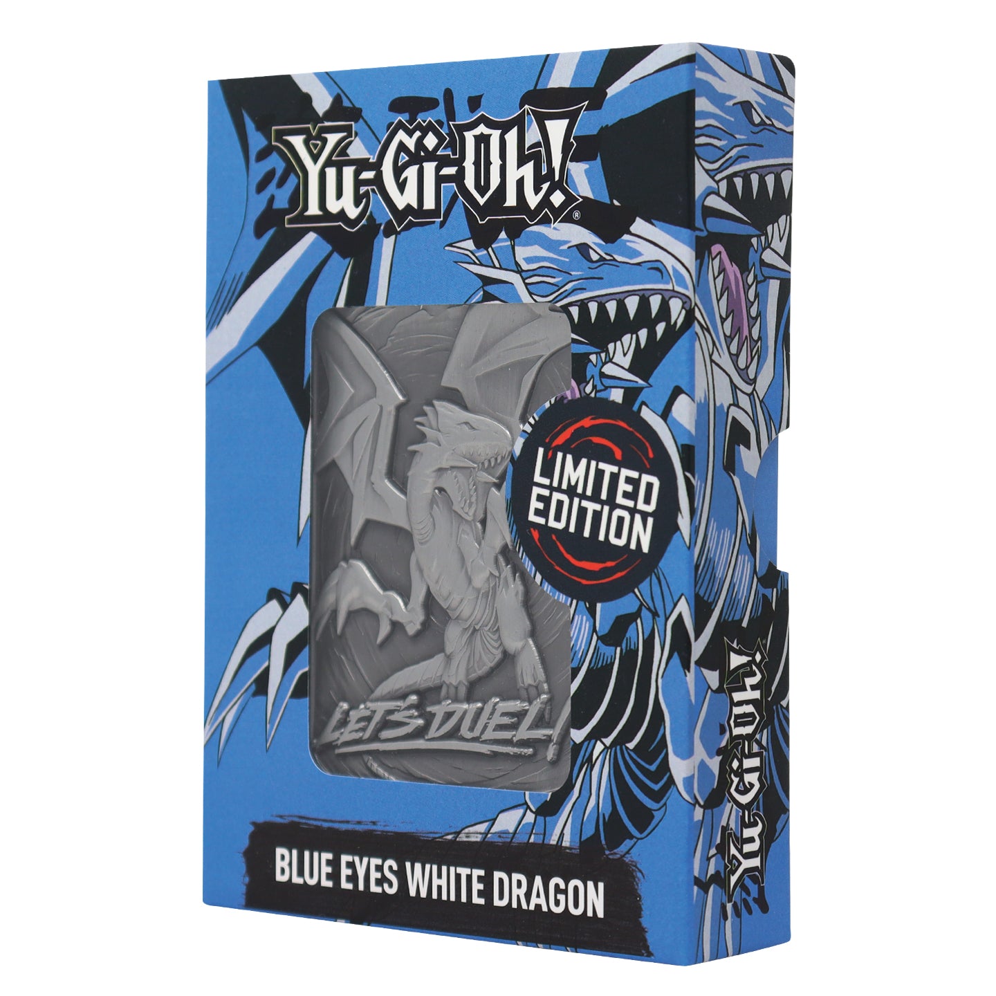 Yu-Gi-Oh! Limited Edition Blue Eyes White Dragon Metal Card – Fanattik