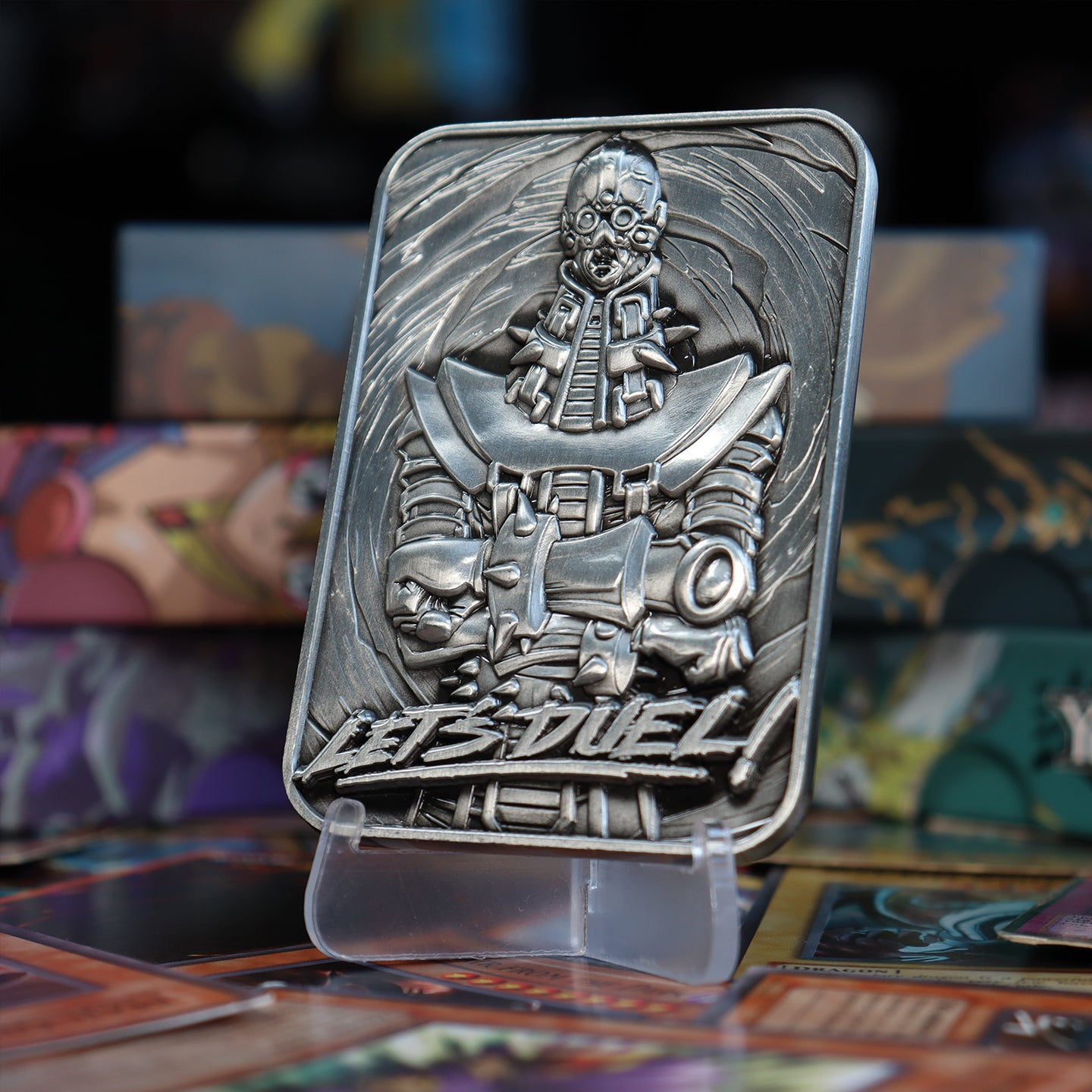 Yu-Gi-Oh! limited edition jinzo metal card from Fanattik