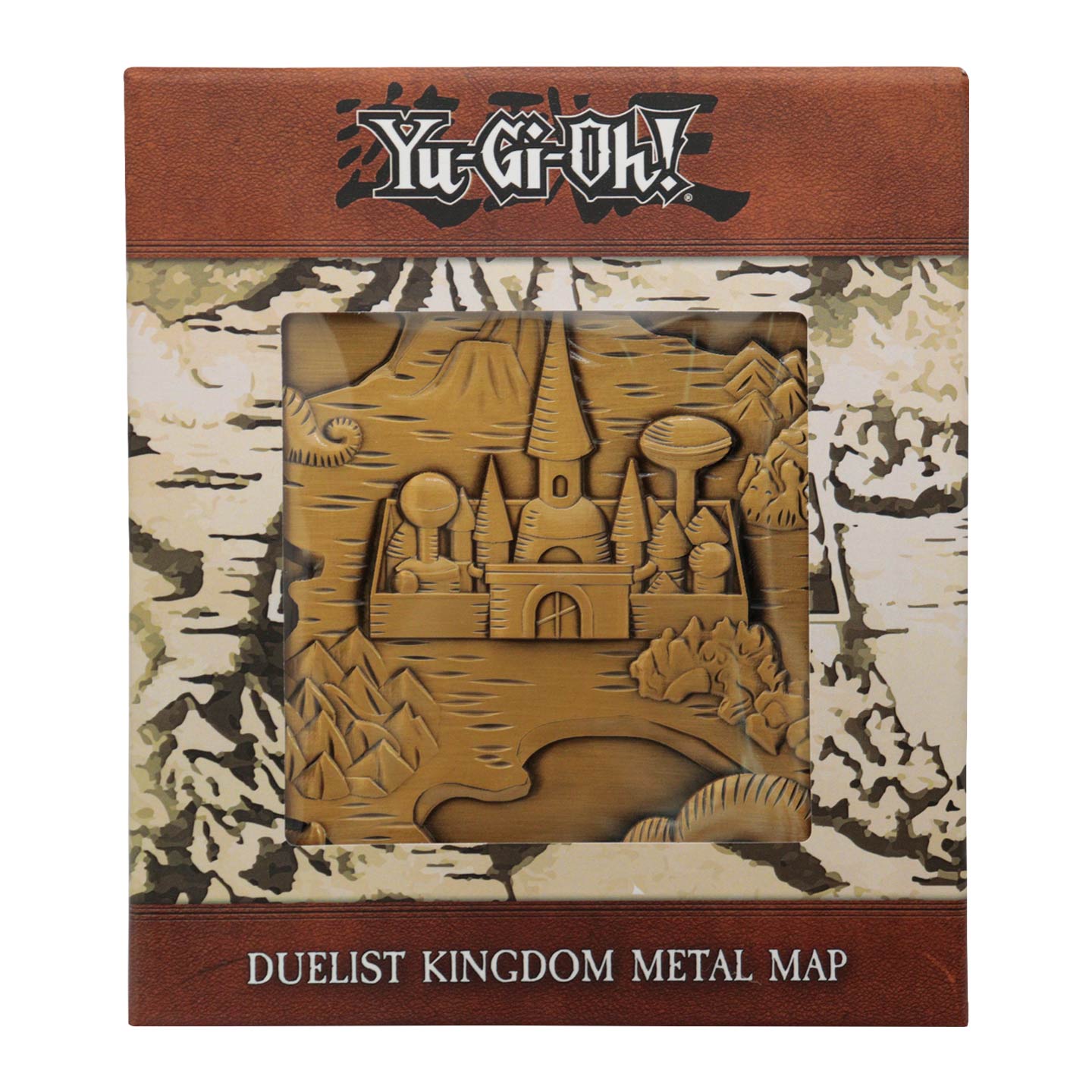 Yu-Gi-Oh! Duelist Kingdom Collectible Metal Map from Fanattik