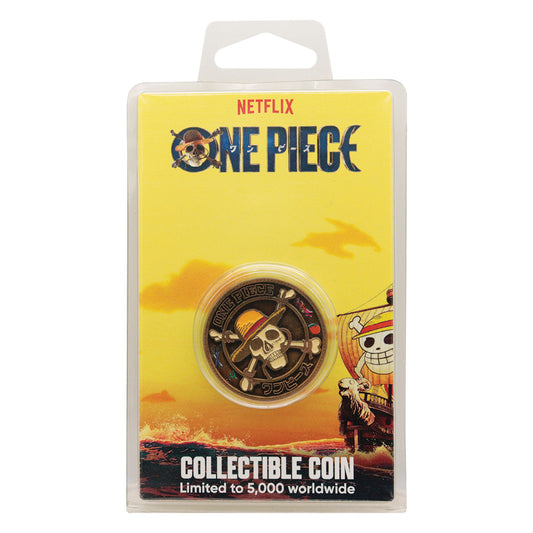 One Piece Limited Edition Collectible Coin Packaging Front