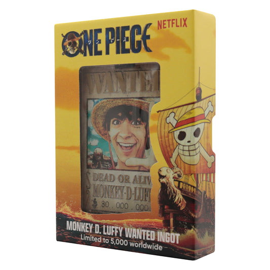 One Piece Limited Edition Wanted Poster Ingot