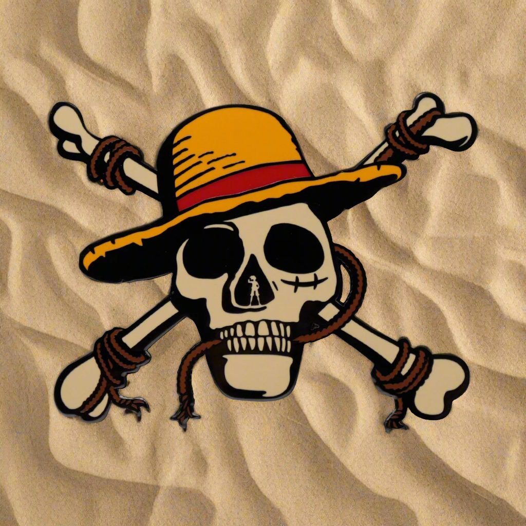 One Piece Limited Edition Jolly Roger Medallion