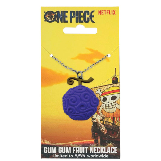 One Piece Limited Edition Gum Gum Fruit Necklace Packaging Front