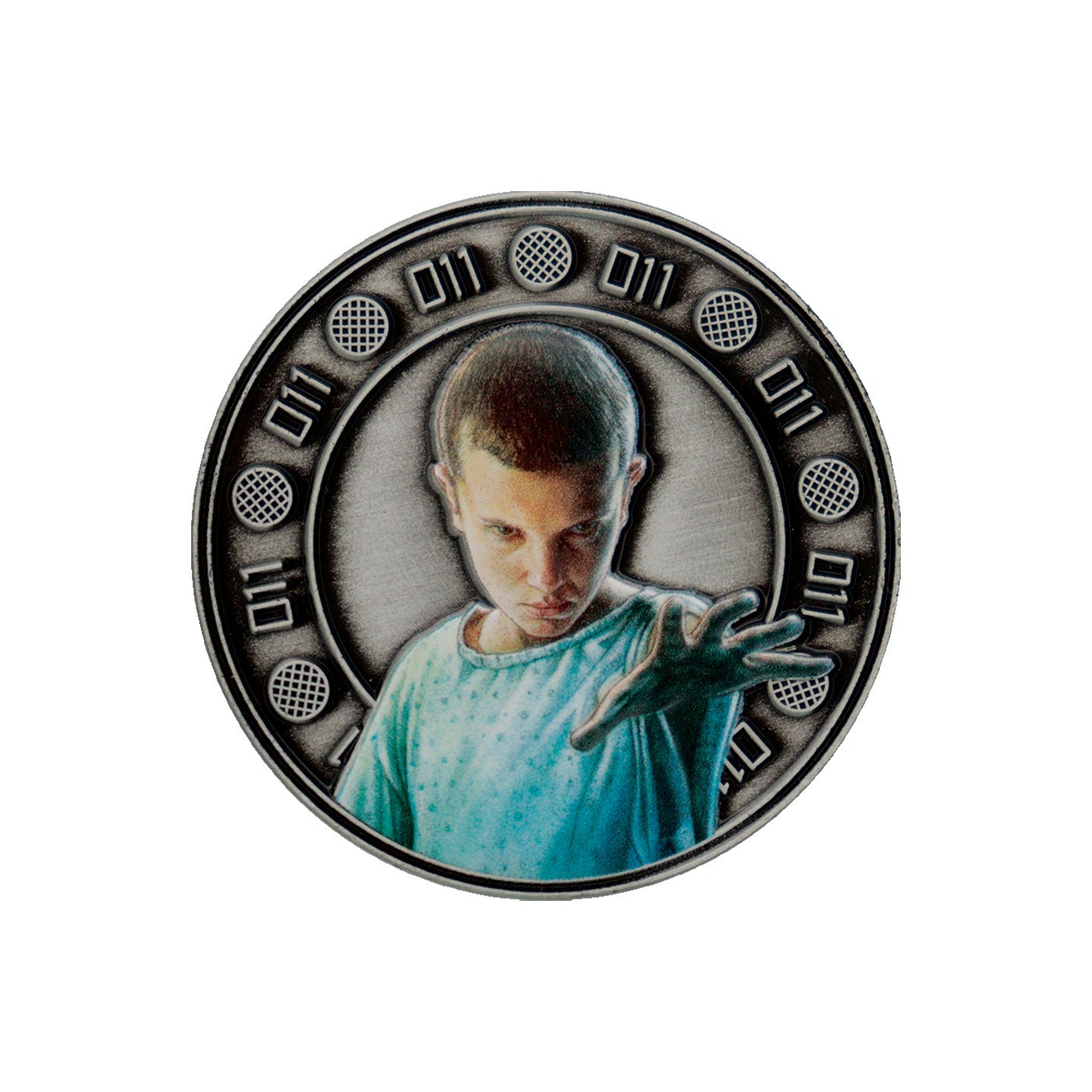 Stranger Things Eleven and Hopper Collectible Coin Face