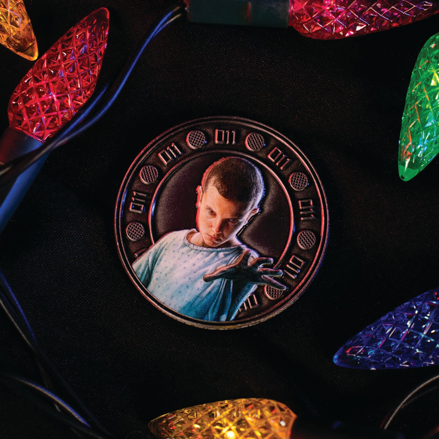 Stranger Things Eleven and Hopper Collectible Coin Eleven Lifestyle