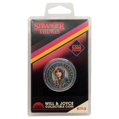 Stranger Things Will and Joyce Collectible Coin Packaging Front