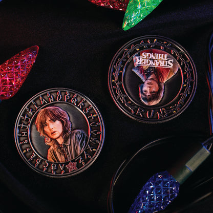 Stranger Things Will and Joyce Collectible Coin Lifestyle Front and Reverse