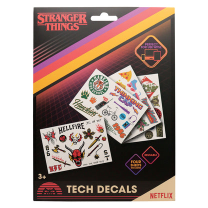 Stranger Things Tech Decals Packaging Front 