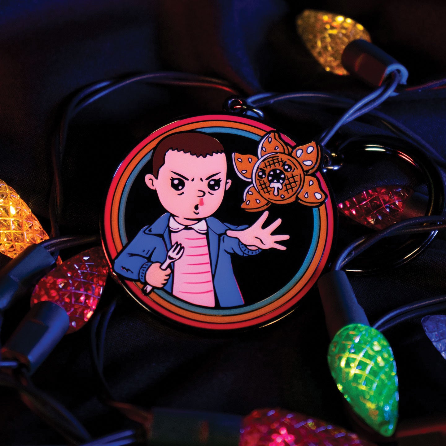 Stranger Things Eleven Keyring