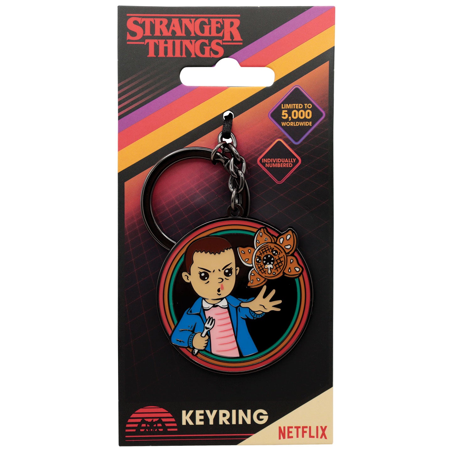 Stranger Things Eleven Keyring