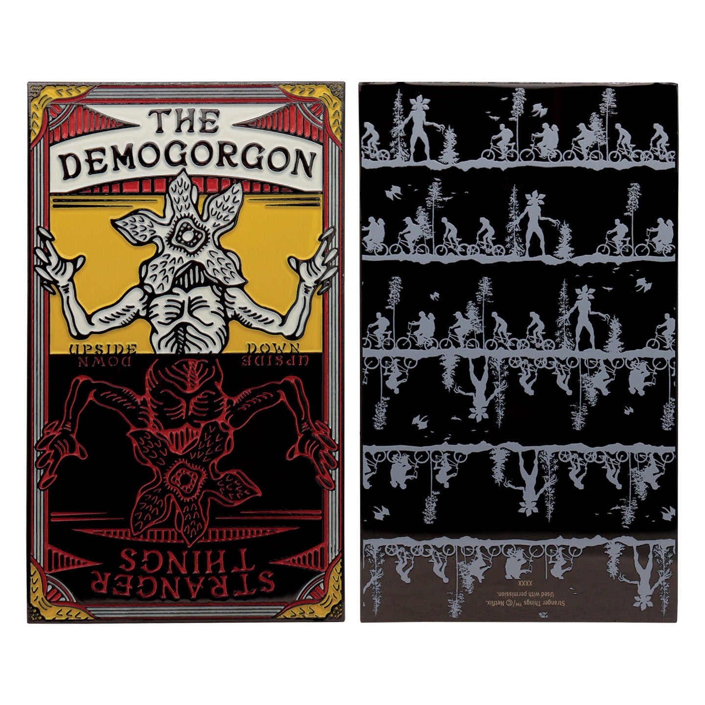 Stranger Things XL Demogorgan Ingot Front and Reverse