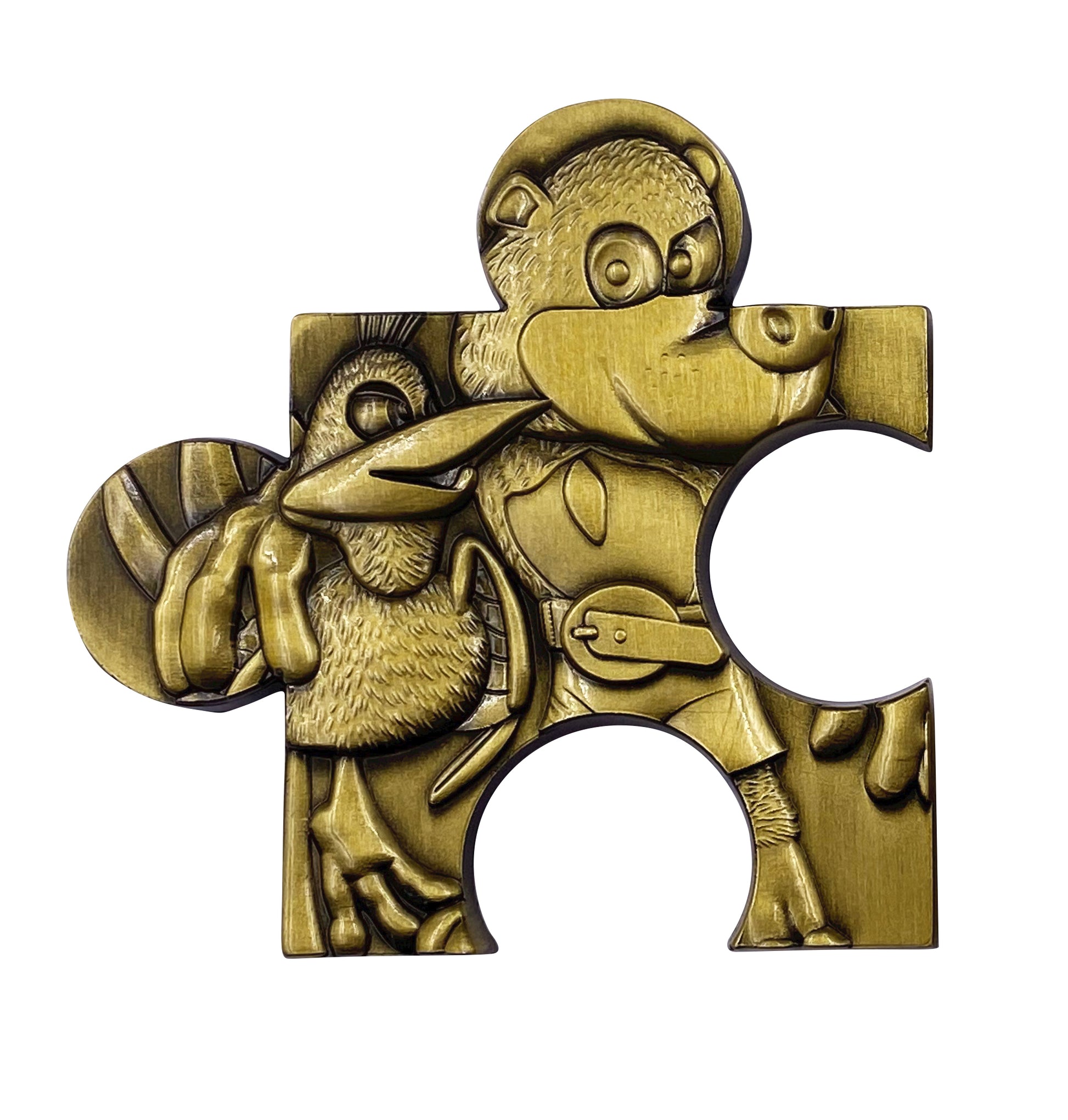 Banjo-Kazooie Limited Edition Replica Jiggy Piece Close Up