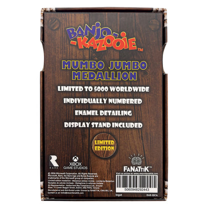 Banjo-Kazooie Mumbo Jumbo Medallion Packaging Reverse